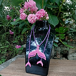 El Yapımı Makrome Kolye