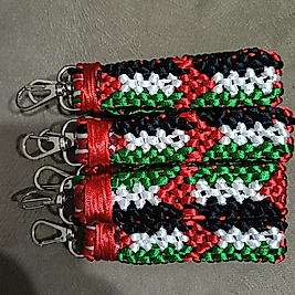 El Örgüsü Anahtarlık – Doğal & El Yapımı