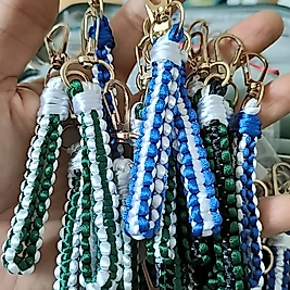 El Örgüsü Anahtarlık – Doğal & El Yapımı