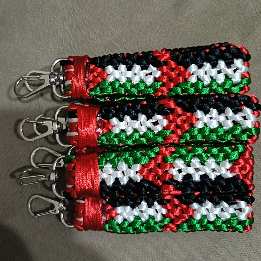 El Örgüsü Anahtarlık – Doğal & El Yapımı